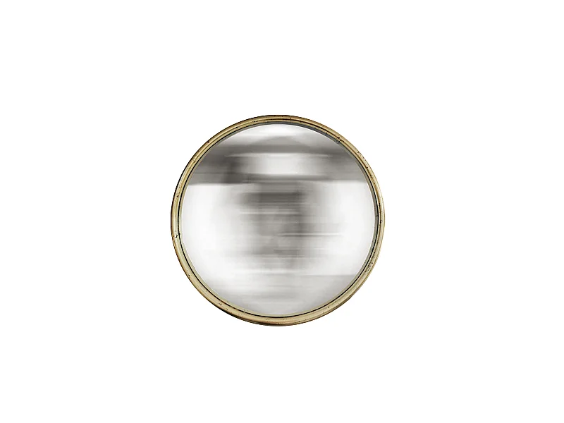 Miroir rond convexe bords fins 60 cm