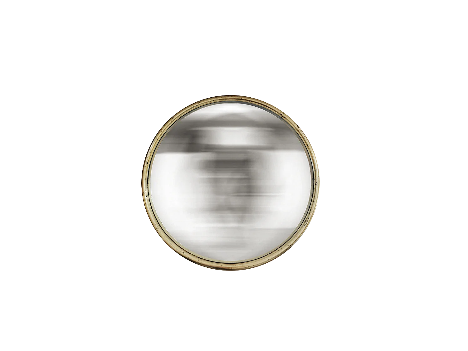 Miroir rond convexe bords fins 60 cm