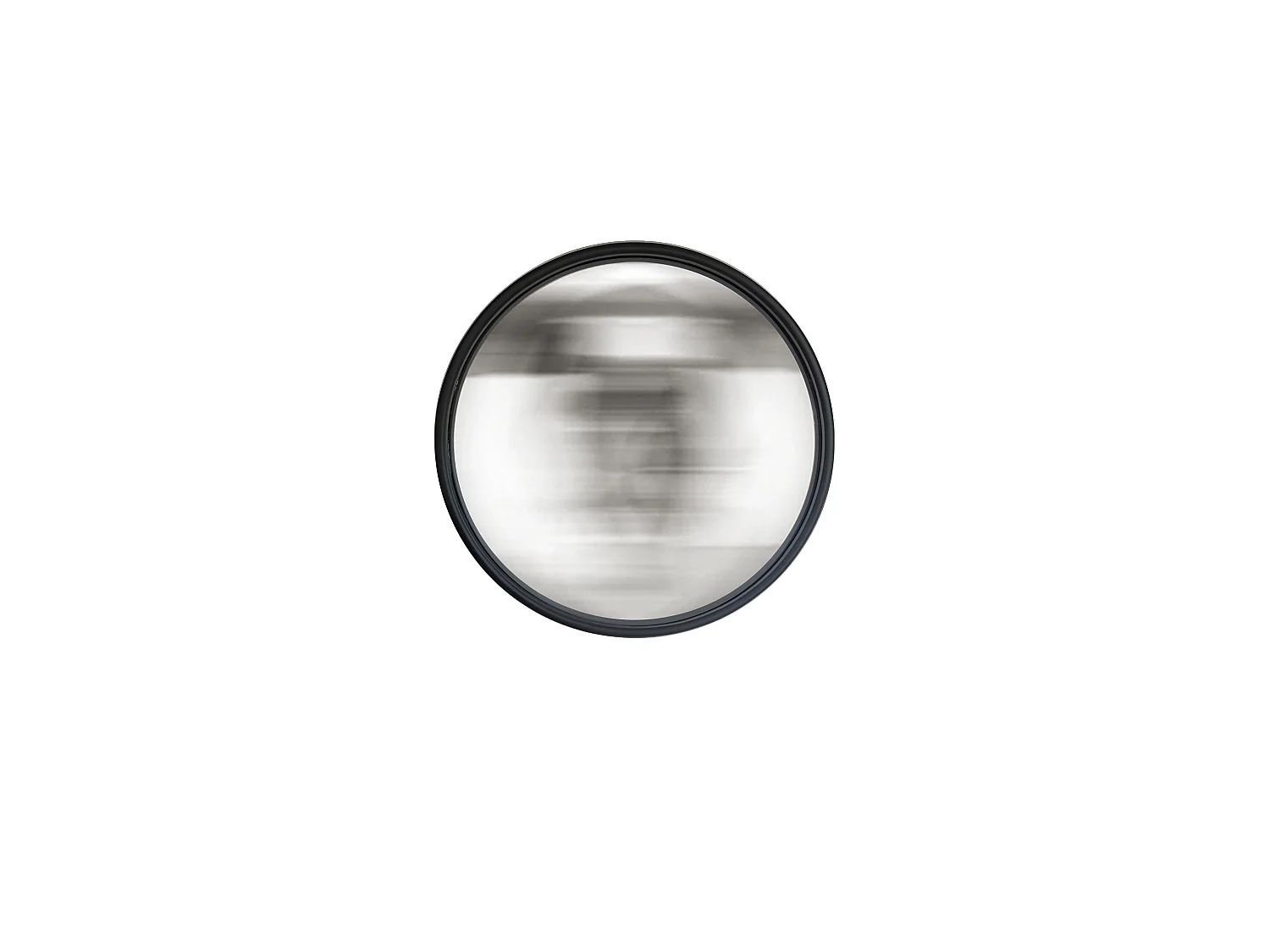 Miroir rond convexe bords fins 60 cm
