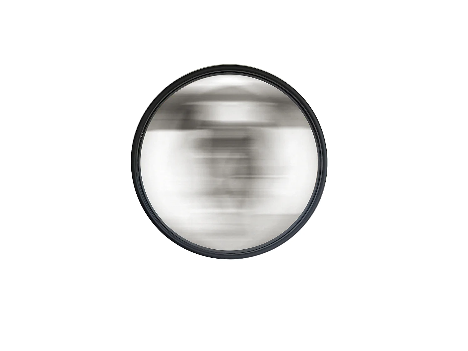 Miroir rond convexe bords fins 80 cm