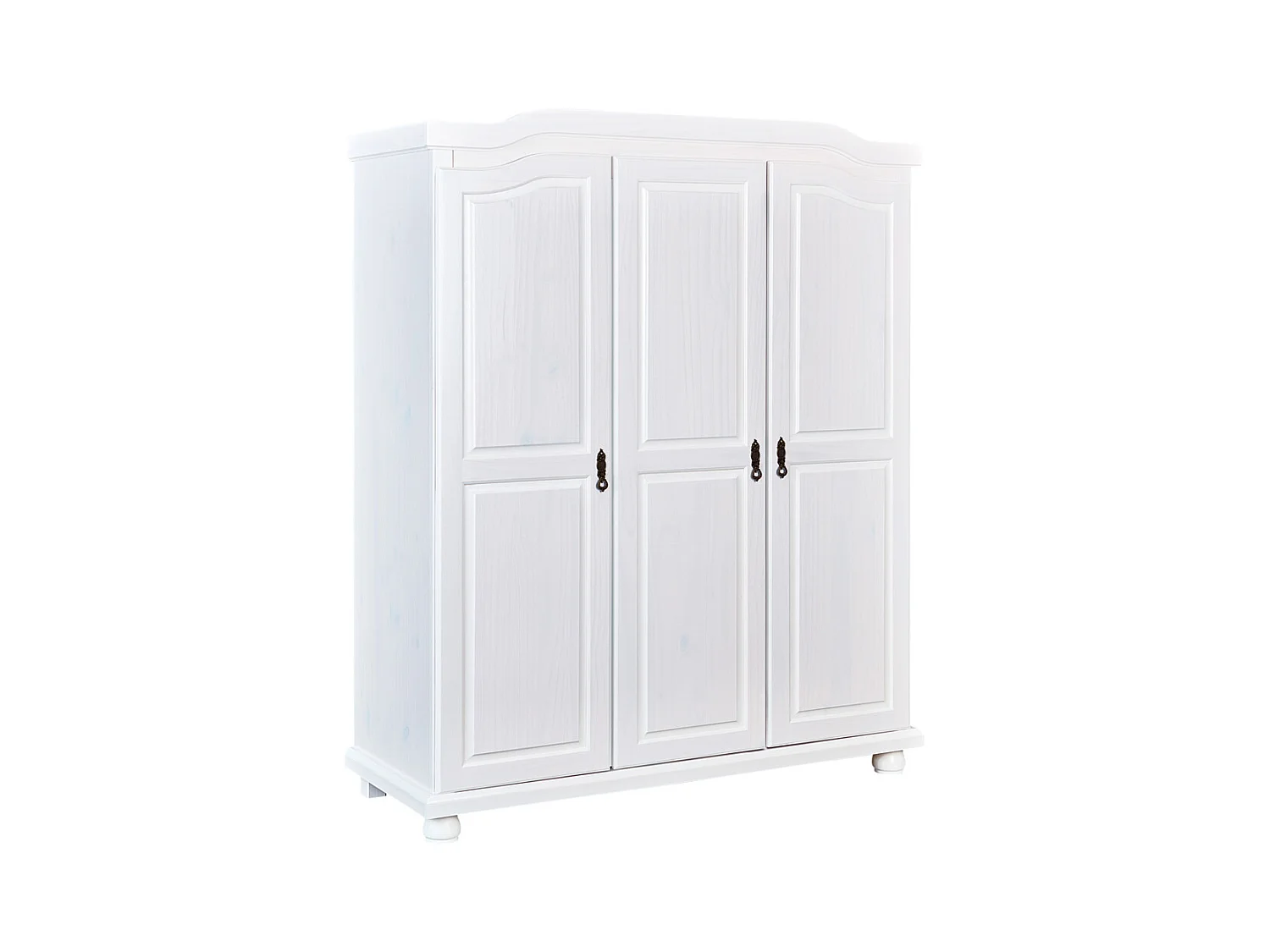 Armoire blanc avec 3 portes, Dim : L150 x H180 x P56 cm