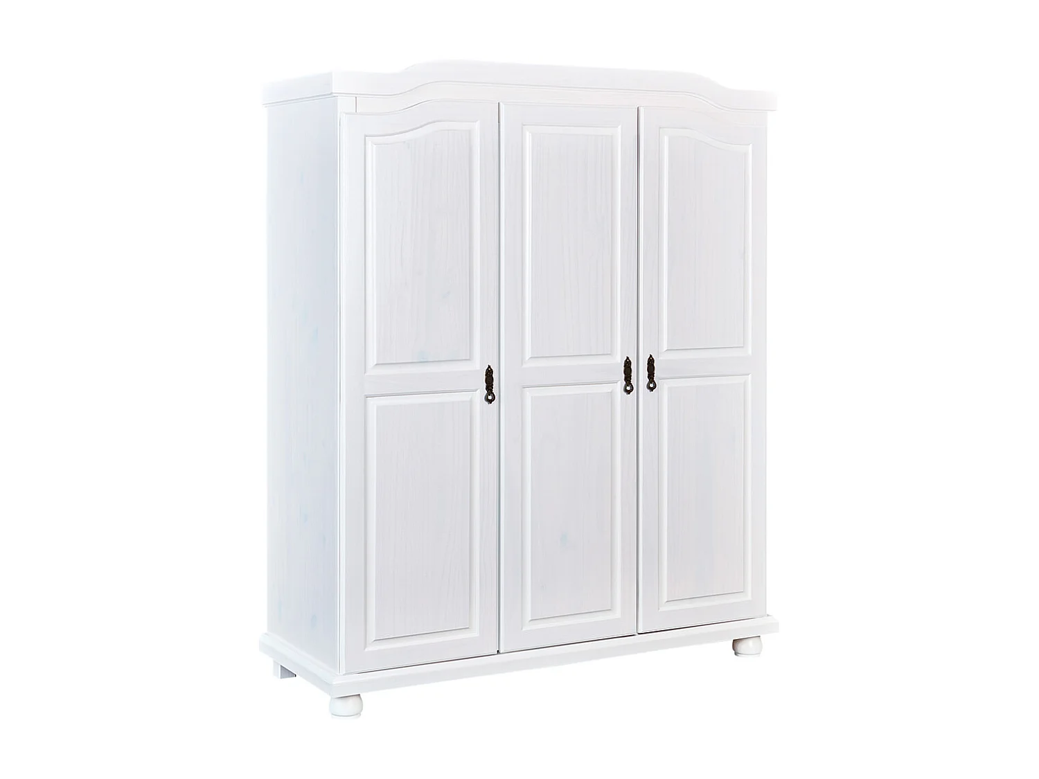 Armoire blanc avec 3 portes, Dim : L150 x H180 x P56 cm