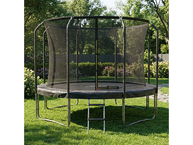 Trampoline Semi-Pro Jump4fun 10FT-305cm Noir