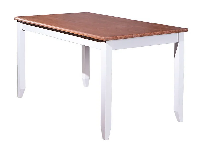 Table à manger en bois massif - Dim : L 160 x P 90 x H 80 cm