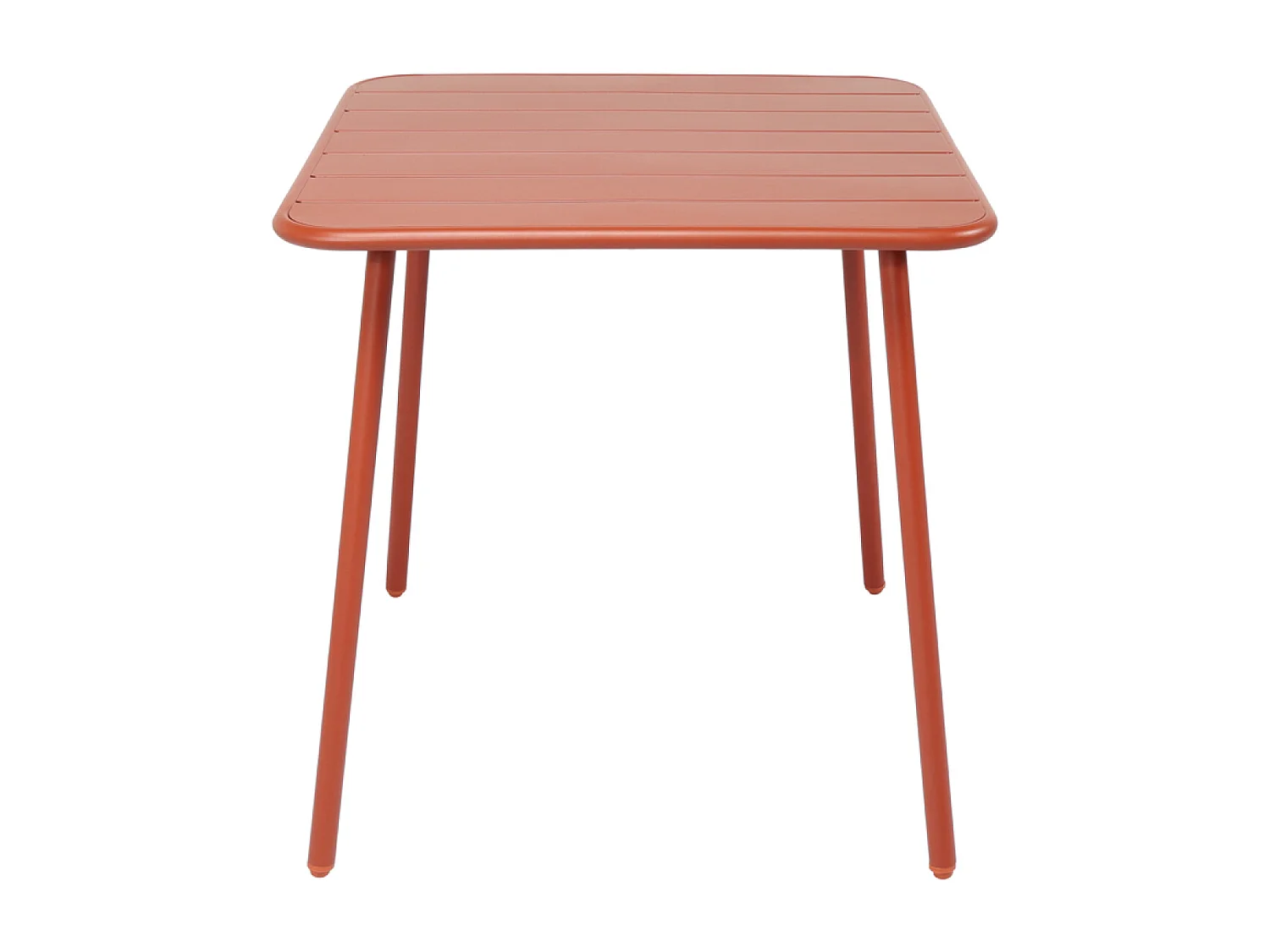 Salon de jardin repas 4 places terracotta BERGAME