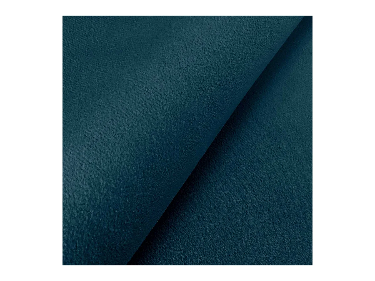 AX LIVING Blau Ecksofa mit Schlaffunktion Florinna 248cm L-Form