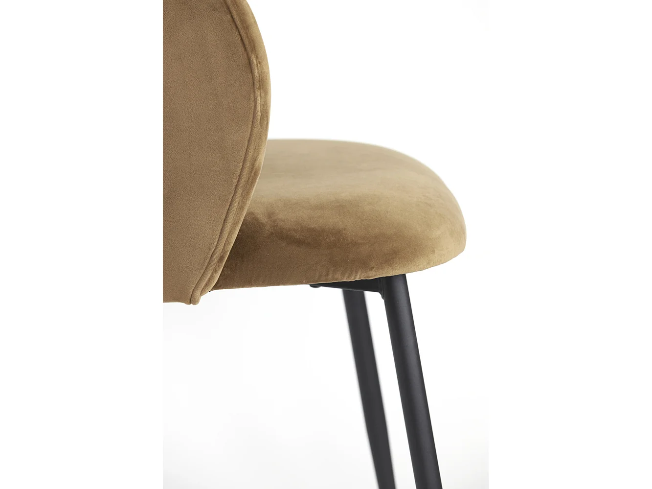 Chaise de salle à manger ELYNA - 56x55x79cm - Marron - Lot de 2