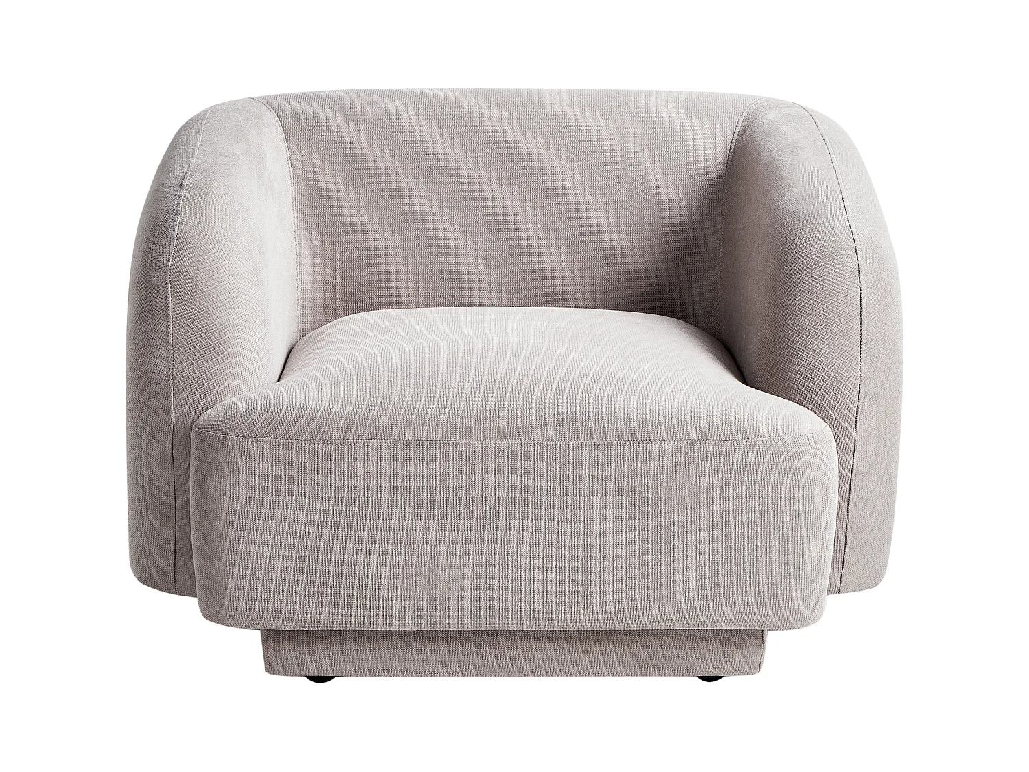 Fauteuil SKJANES Tissu Gris clair