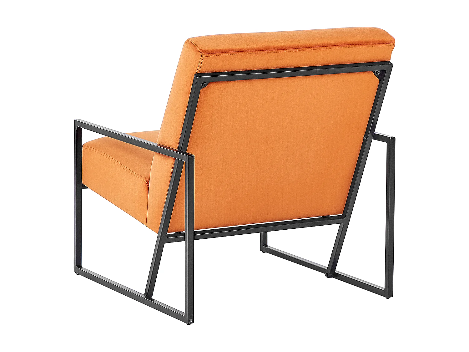 Fauteuil DELARY Velours Orange
