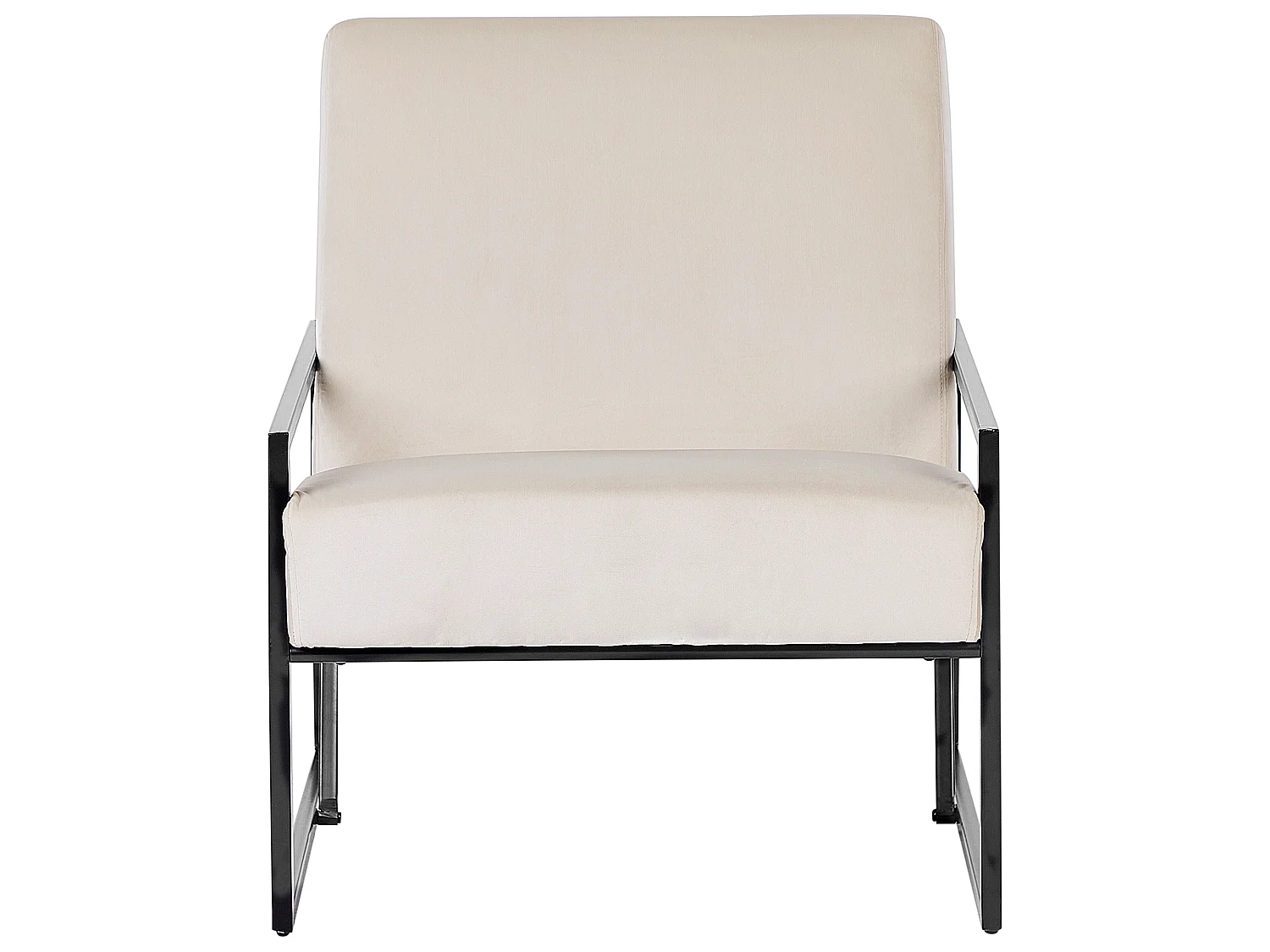 Armchair DELARY Velvet Light Beige