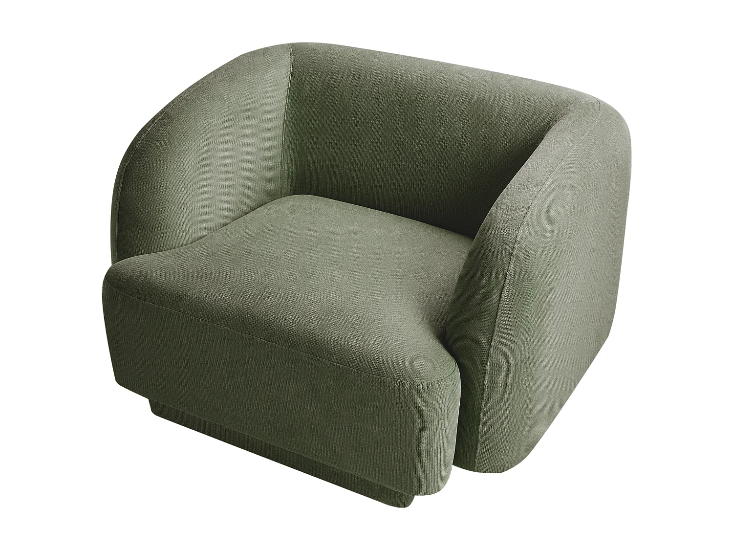 Fauteuil SKJANES Tissu Vert