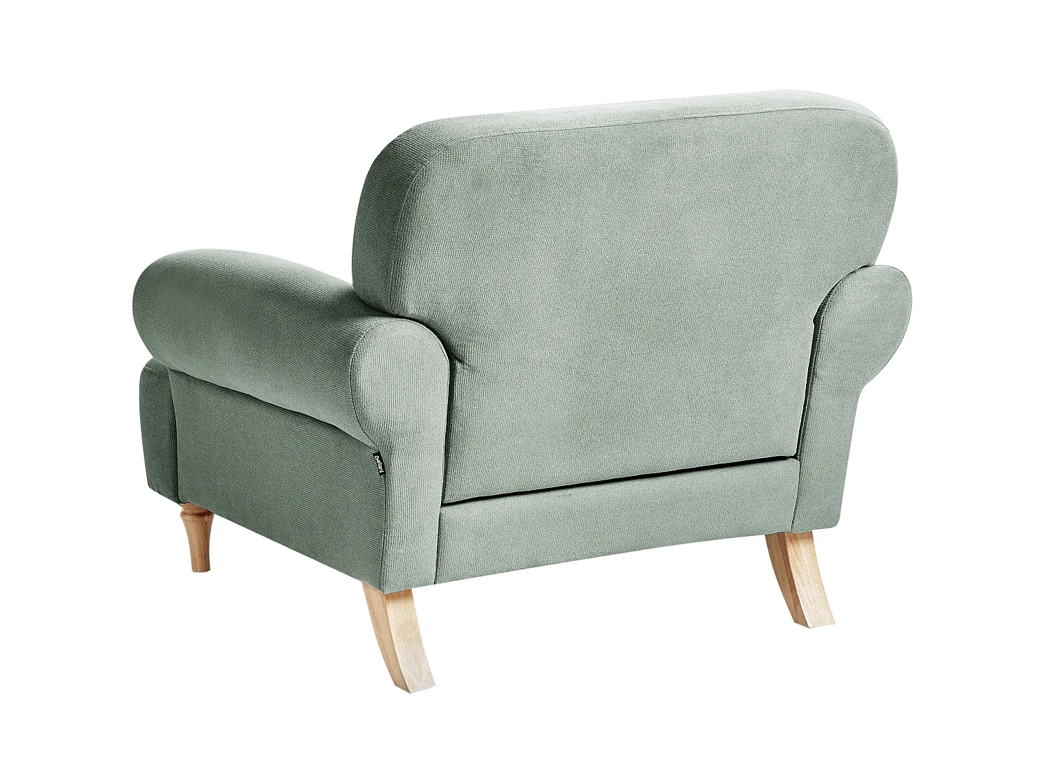 Fauteuil KIBERG Tissu Vert clair