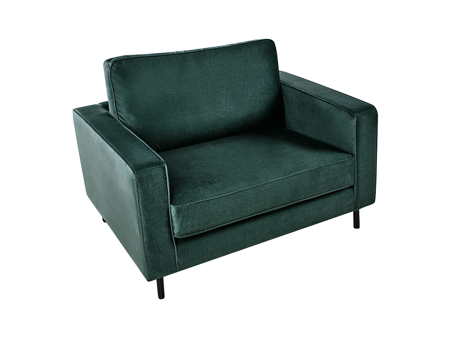 Fauteuil SAVALEN Velours Vert foncé