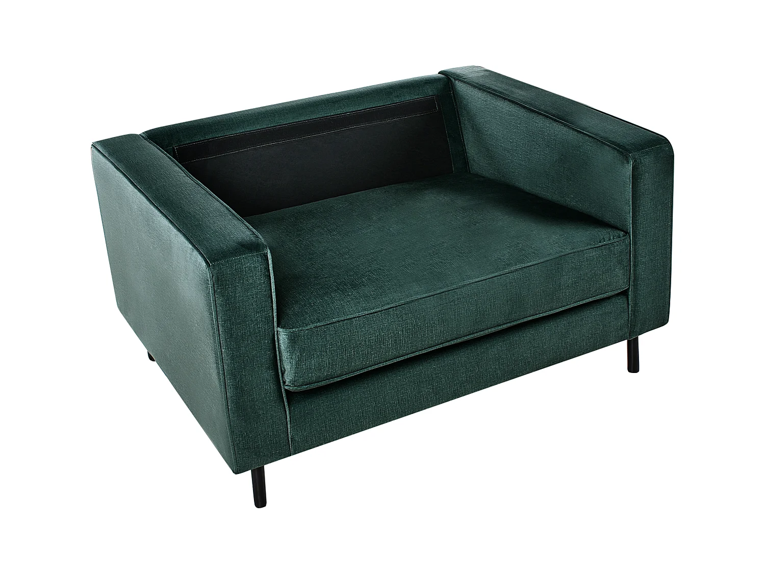 Fauteuil SAVALEN Velours Vert foncé
