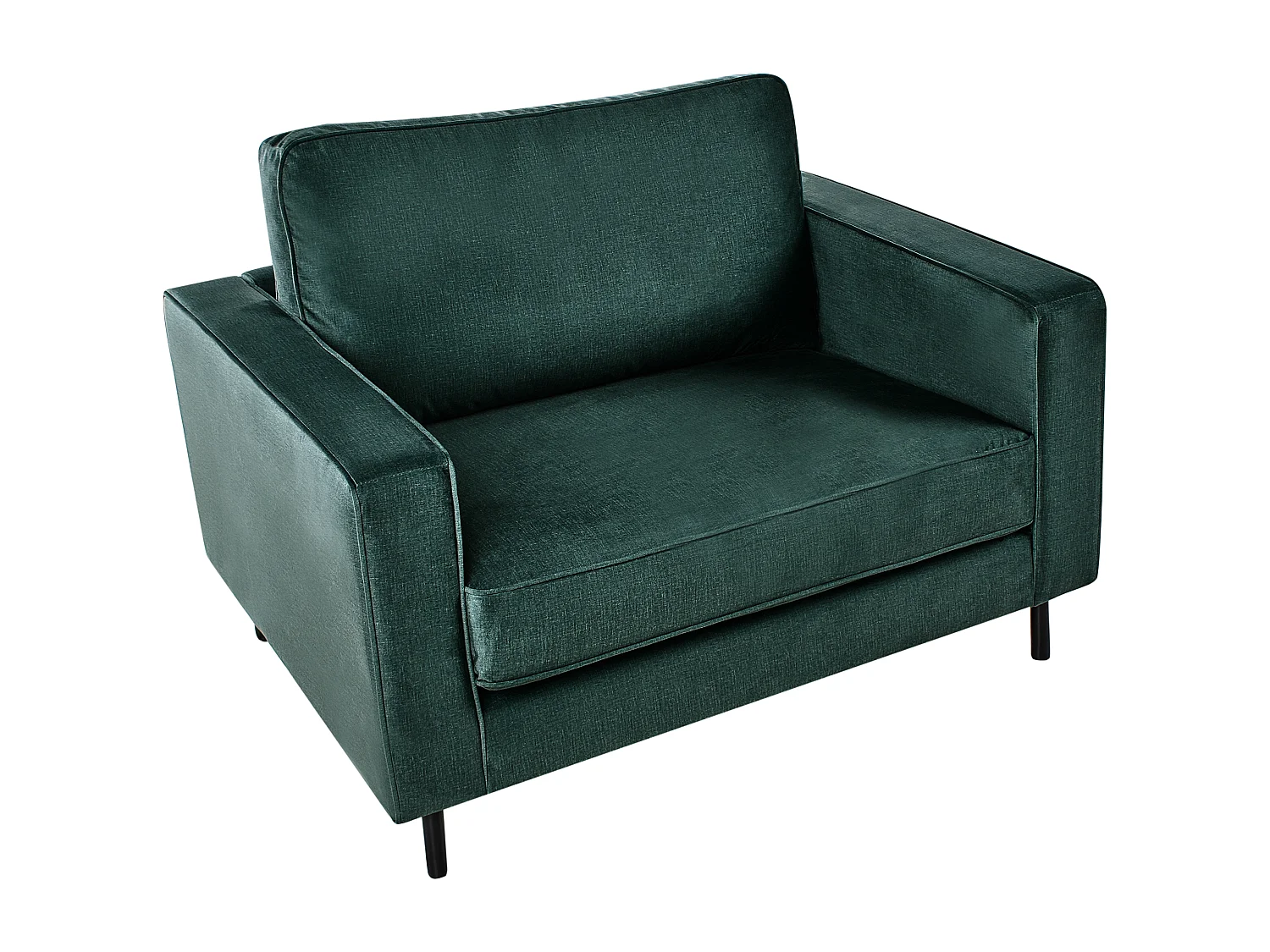 Fauteuil SAVALEN Velours Vert foncé