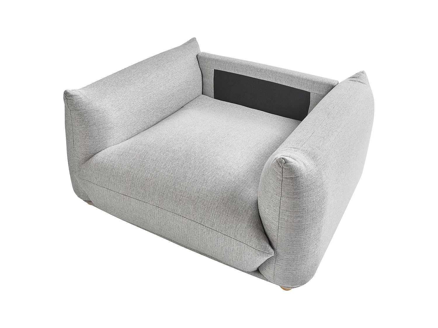 Poltrona LUVOS Tessuto Grigio chiaro