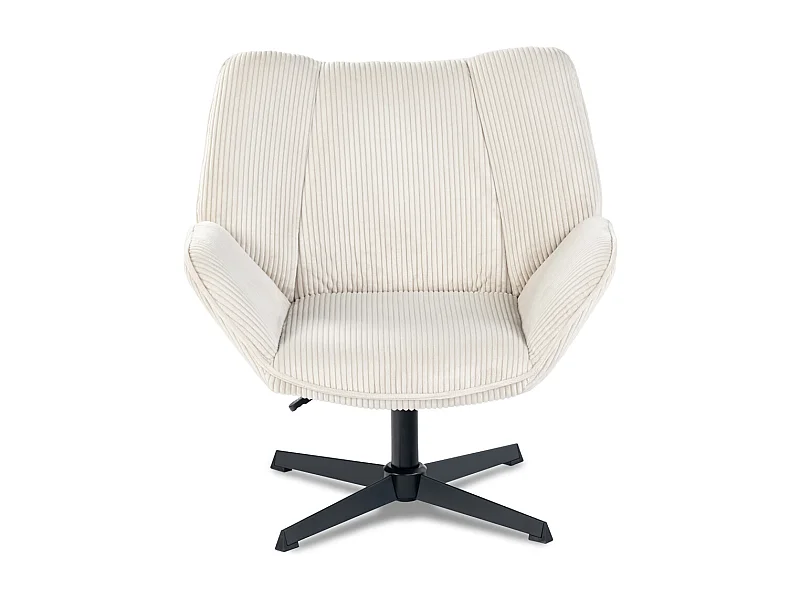 Chaise de bureau pivotant réglable en hauteur en velours côtelé,DUROTHILOFFICE