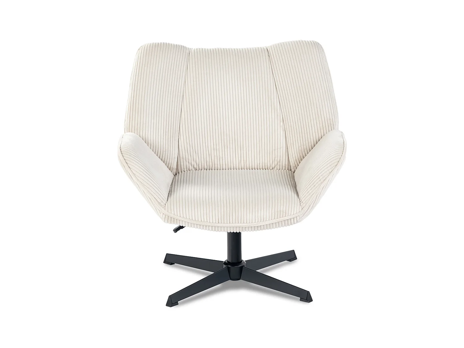 Chaise de bureau pivotant réglable en hauteur en velours côtelé,DUROTHILOFFICE