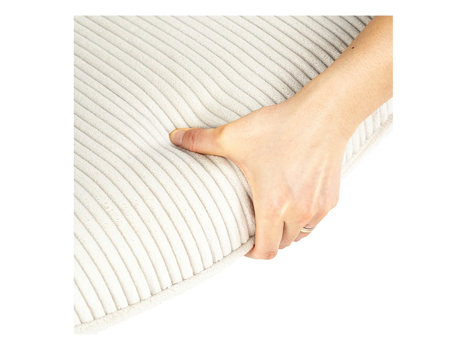 Chaise de bureau pivotant réglable en hauteur en velours côtelé,DUROTHILOFFICE