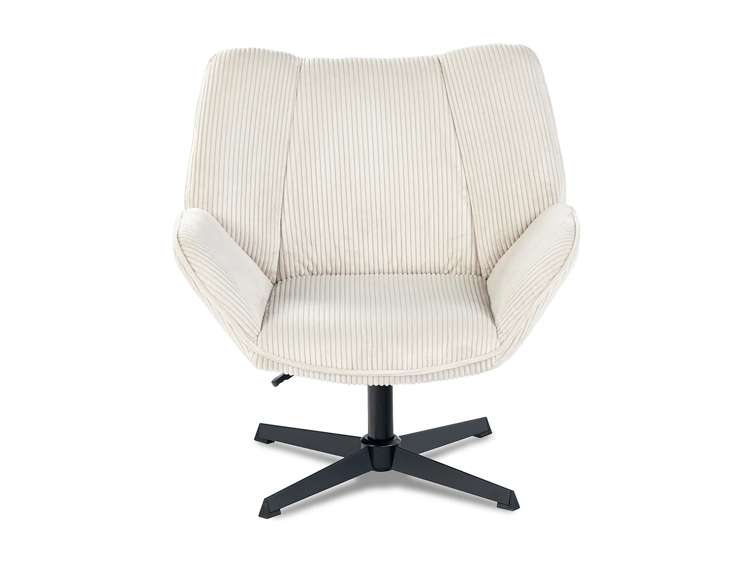 Chaise de bureau pivotant réglable en hauteur en velours côtelé,DUROTHILOFFICE