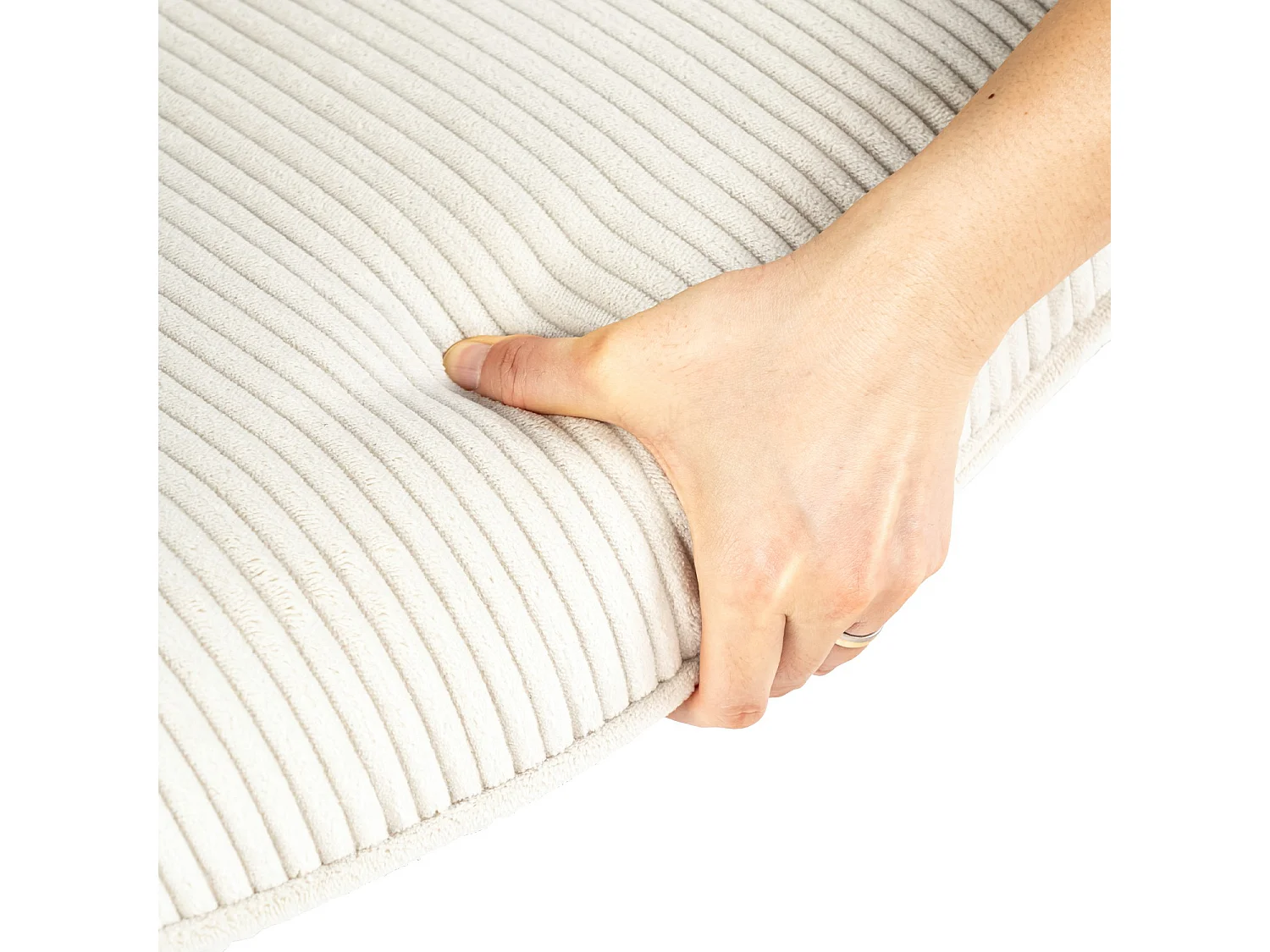 Chaise de bureau pivotant réglable en hauteur en velours côtelé,DUROTHILOFFICE