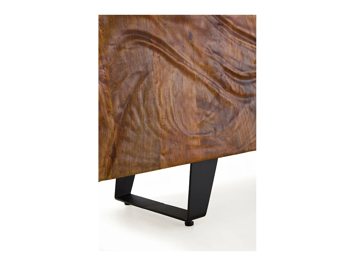 Buffet 4 portes en bois massif de manguier