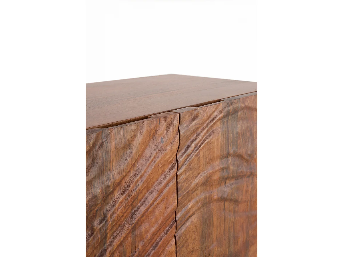 Sideboard mit 4 Türen aus massivem Mangoholz