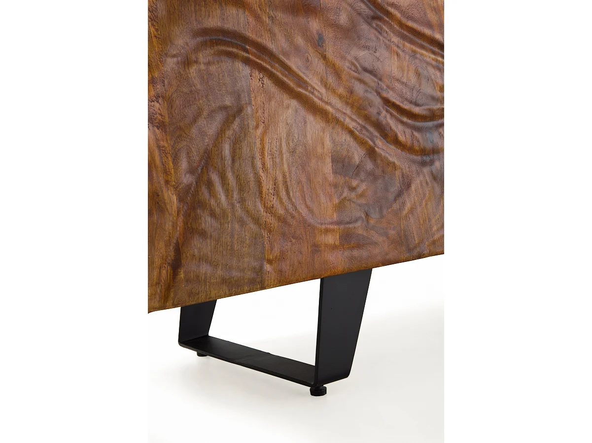 Sideboard mit 4 Türen aus massivem Mangoholz