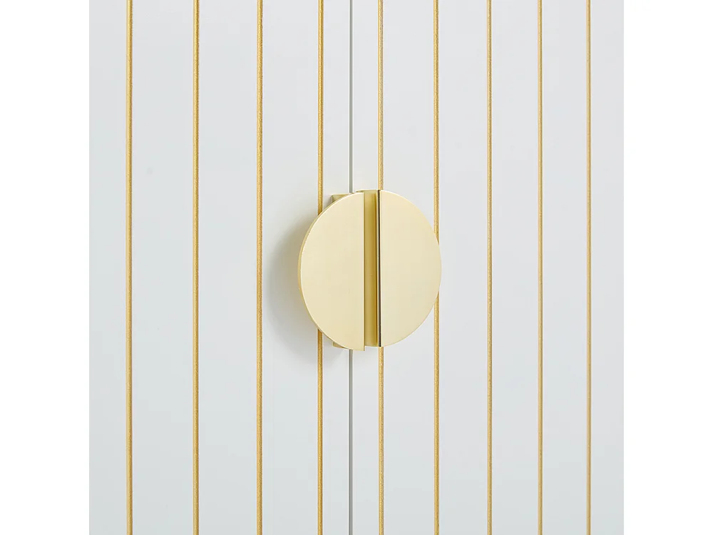 Meuble à chaussures moderne à deux portes meuble d'entrée rangement en MDF à 3 niveaux blanc avec tiroir inférieur ouvert blanc