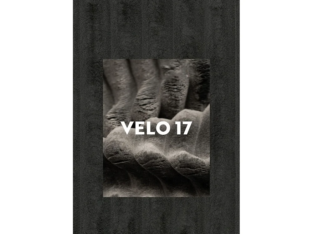 Lit boxspring avec sommier et surmatelas TRENTO tissu peluche cordon 160x200 cm graphite H3-Bonell