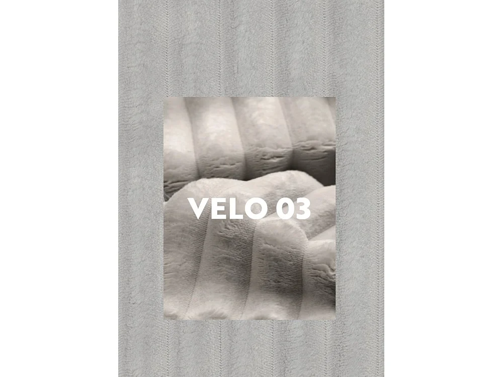 Lit à sommier tapissier avec sommier et surmatelas TRENTO tissu peluche cordon 180x200 cm gris clair H3-Bonell