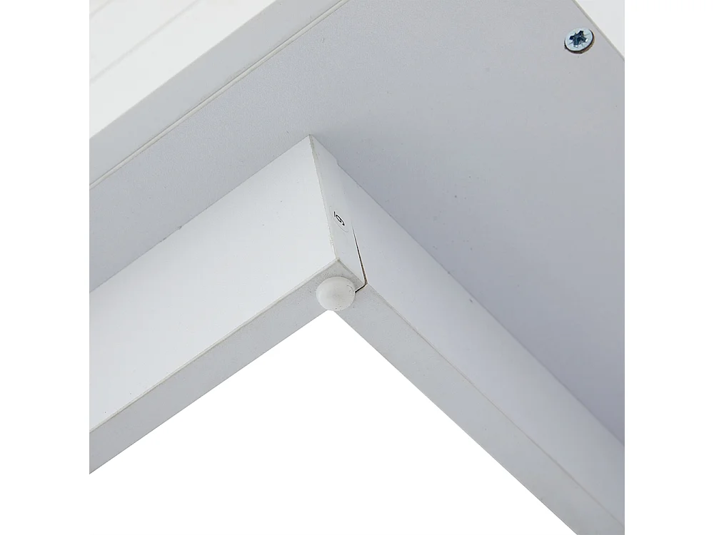 Table basse LED avec rangement table de salon en acrylique LED à double couche commande Bluetooth via application mobile blanc