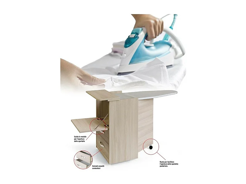 Mobile da stiro argilla