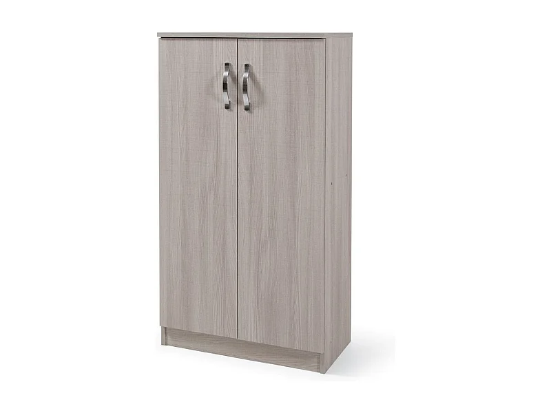 Armadio scarpiera 2 ante e 3 ripiani olmo Gabriella 130