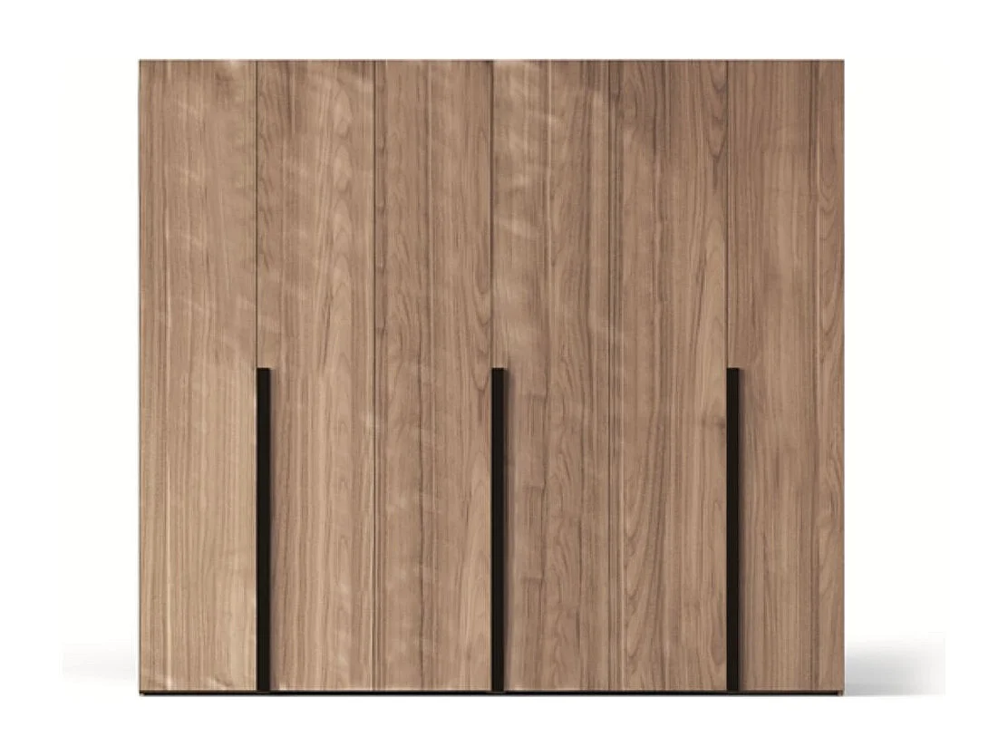 Armadio 6 ante battenti noce america Coco 276x60,3x250h