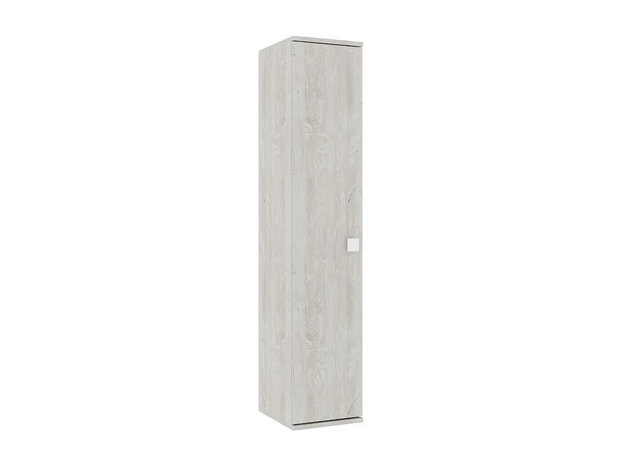 Armadio con anta 45x52x223 colore bianco consumato