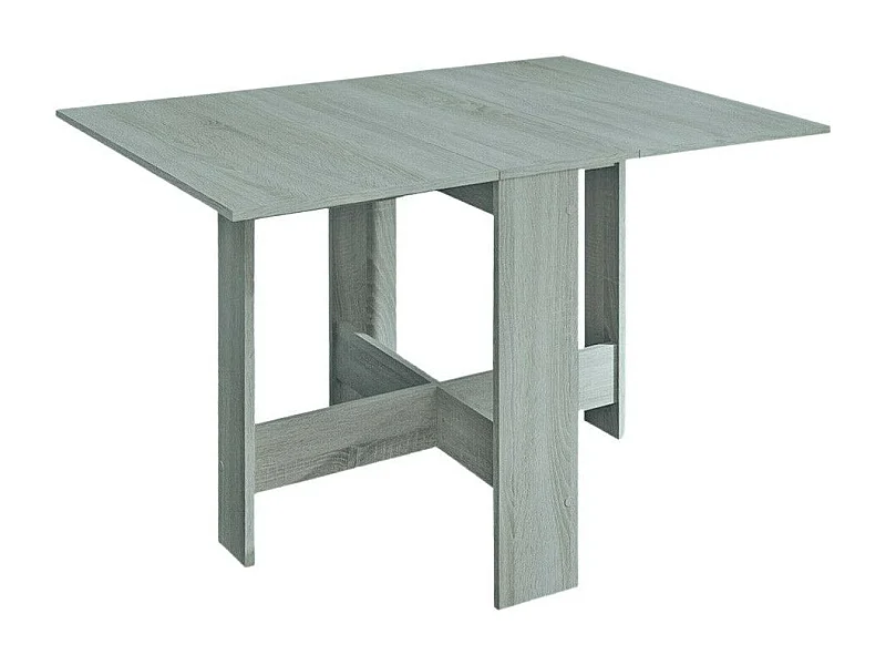 Tavolo pieghevole salvaspazio Artemio colore cemento