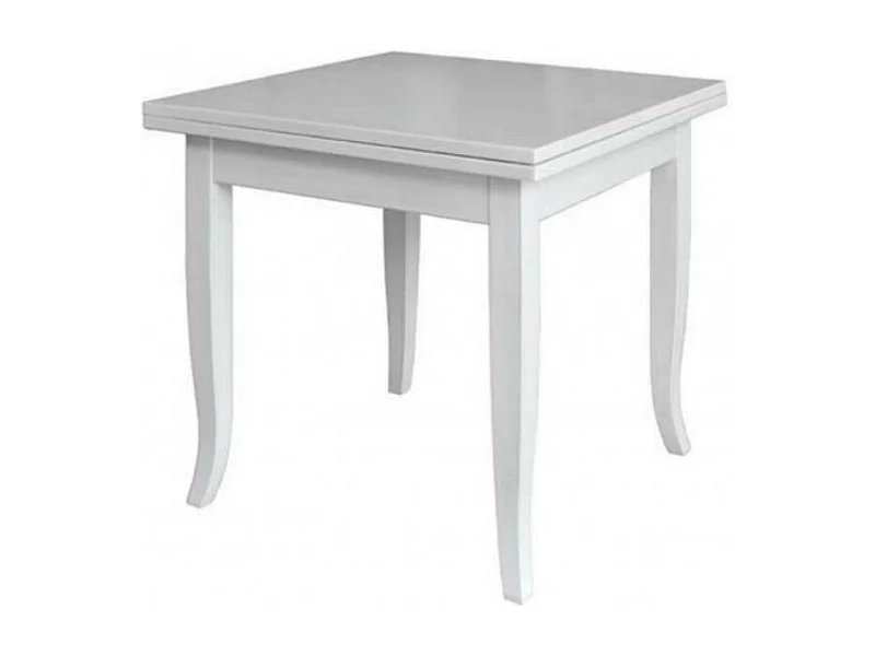 Tavolo quadrato allungabile Verona 90x90 colore bianco