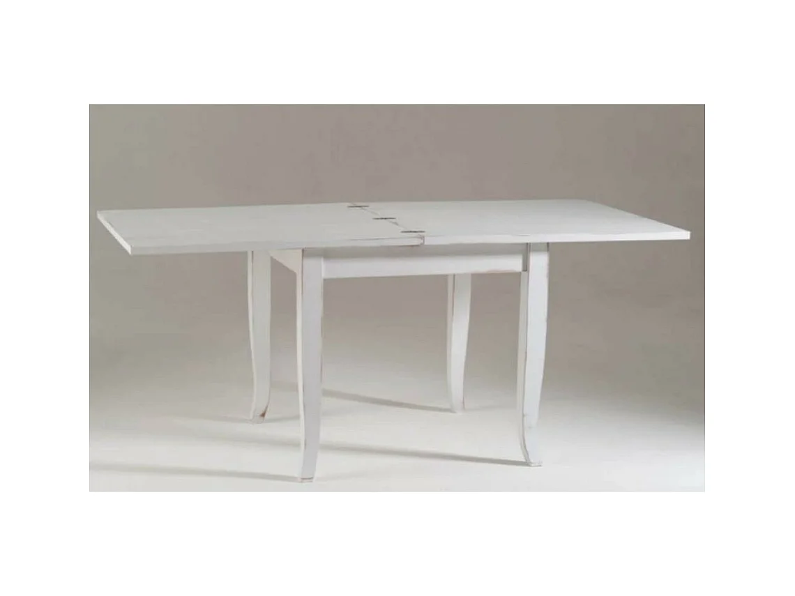 Tavolo quadrato allungabile Verona 90x90 colore bianco