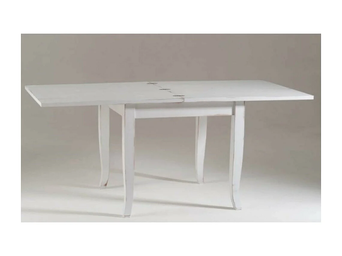 Tavolo quadrato allungabile Verona 90x90 colore bianco