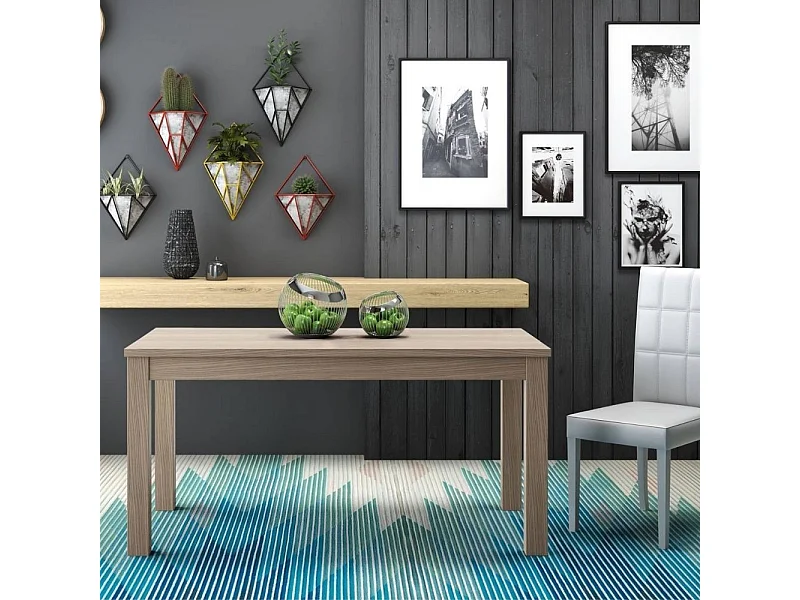 Tavolo 160x90 allungabile a 240 cm Elindo colore olmo