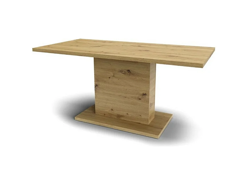 Tavolo rettangolare Follow162 160x80x76h colore rovere