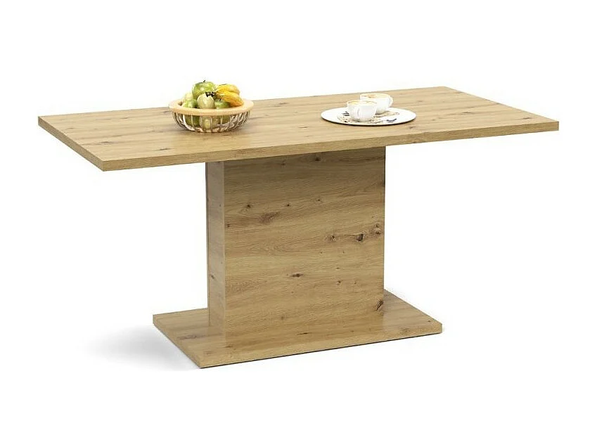 Tavolo rettangolare Follow162 160x80x76h colore rovere