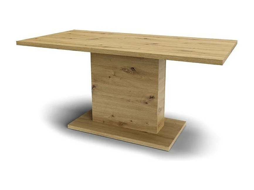 Tavolo rettangolare Follow162 160x80x76h colore rovere