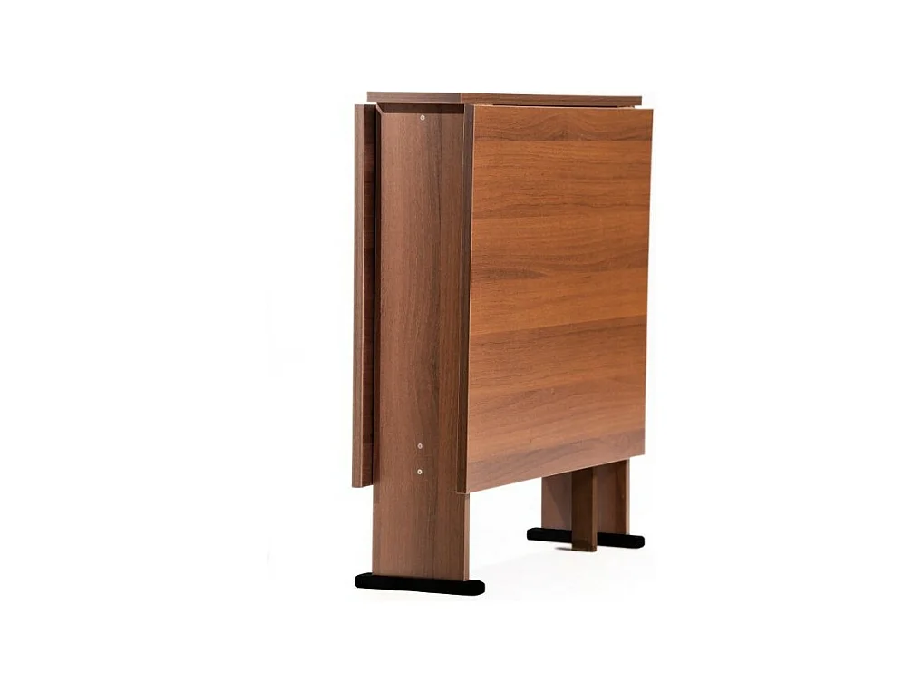 Tavolo Consolle Pieghevole noce Mati Salvaspazio 21x74x78H