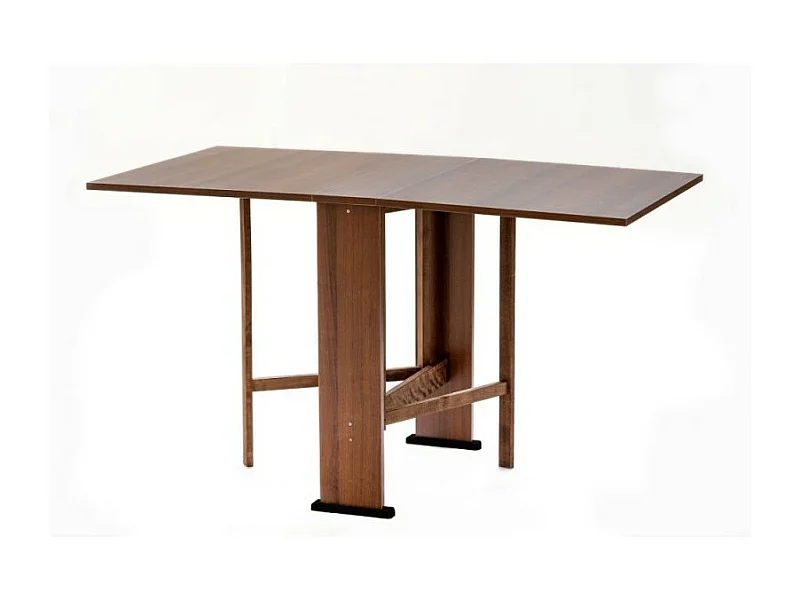 Tavolo Consolle Pieghevole noce Mati Salvaspazio 21x74x78H