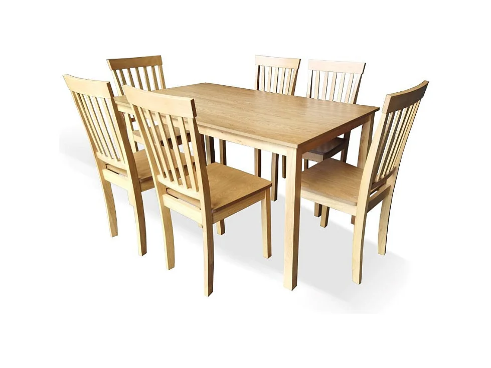 Tavolo rettangolare colore rovere Dori 140x80x74