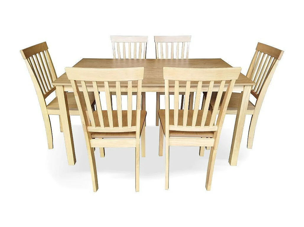 Tavolo rettangolare colore rovere Dori 140x80x74