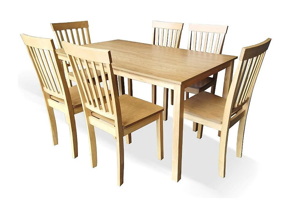 Tavolo rettangolare colore rovere Dori 140x80x74