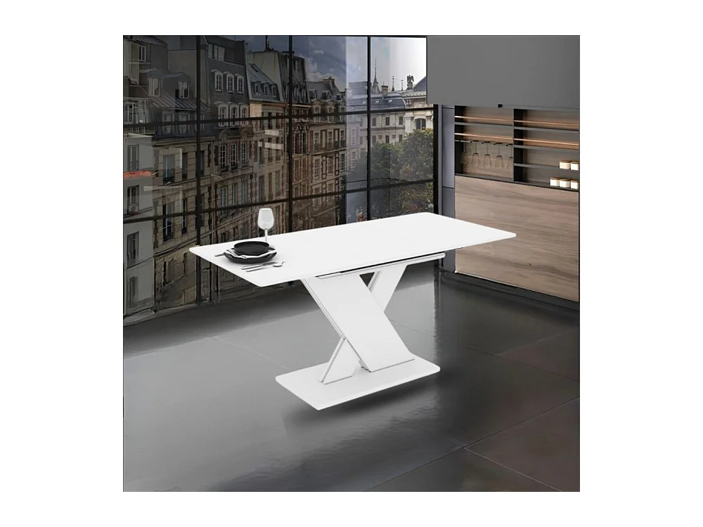 Tavolo allungabile Axi 120x75x76H colore bianco